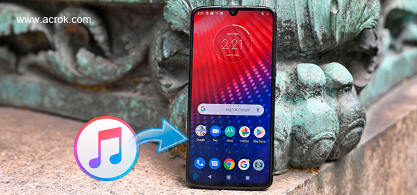 iTunes to Moto Z4 - Sync movies music from iTunes to Moto Z4